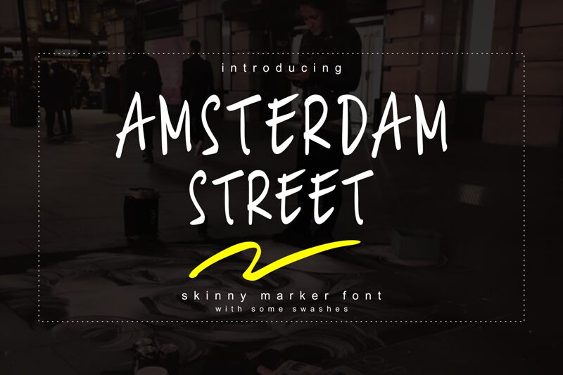 Amsterdam Street Druh písma