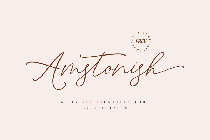Amstonish Czcionka