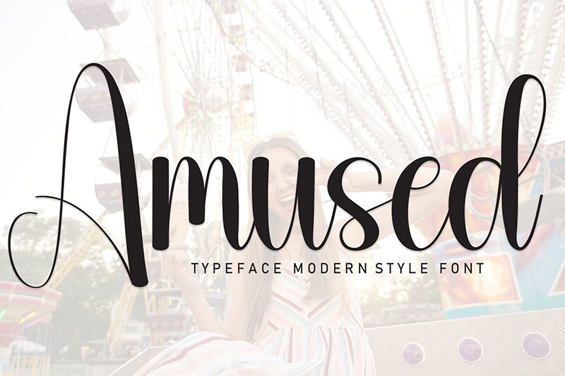 Amused Czcionka