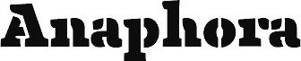 Anaphora Stencil Fat