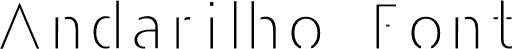 Andarilho Font Normal