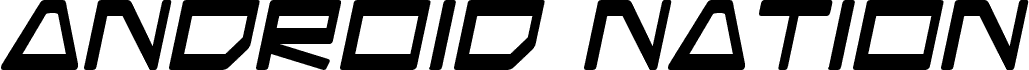 Android Nation Italic