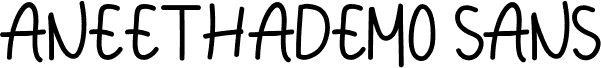 Aneethademo Sans