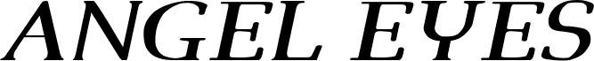 Angel Eyes Italic