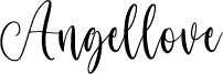Angellove шрифт