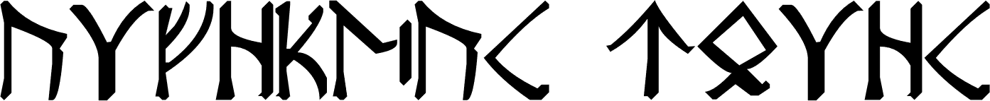 Angerthas Runes font