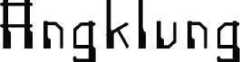 Angklung Regular