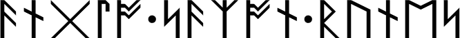 Anglo Saxon Runes Regular