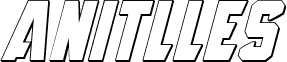 Anitlles 3D Italic