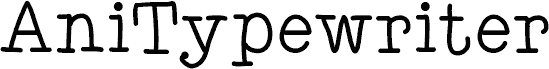 AniTypewriter