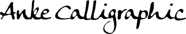 Anke Calligraphic FG