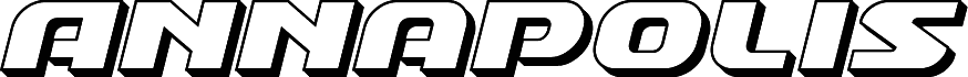 Annapolis 3D Italic