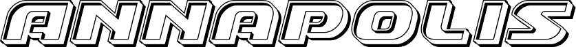 Annapolis Bevel Italic