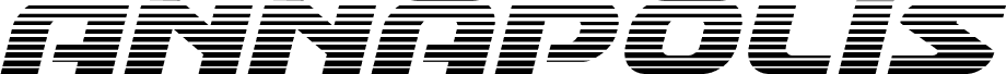 Annapolis Gradient Italic