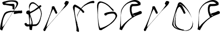 Preview of the Antarctic font