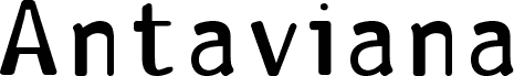 معاينة خط Antaviana Bold