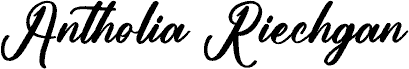 Antholia Riechgan DEMO VERSION fonte