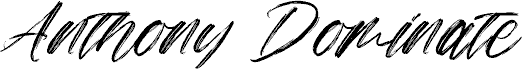 Anthony Dominate DEMO VERSION Italic