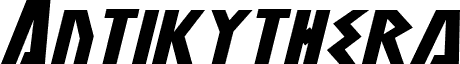 Antikythera Expanded Italic