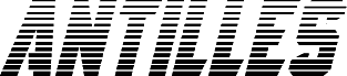 Podgląd czcionki Antilles Gradient Italic