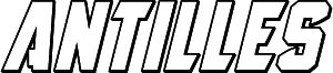 Podgląd czcionki Antilles Outline Italic