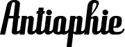 Antiophie personal use only