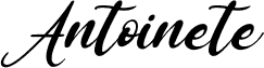 Antoinete Italic