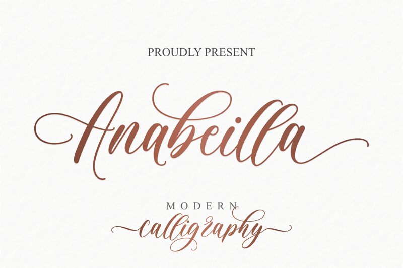 Anabeilla_DEMO font