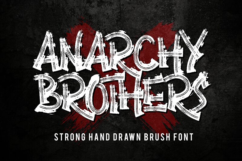 Anarchy Brothers Schriftart