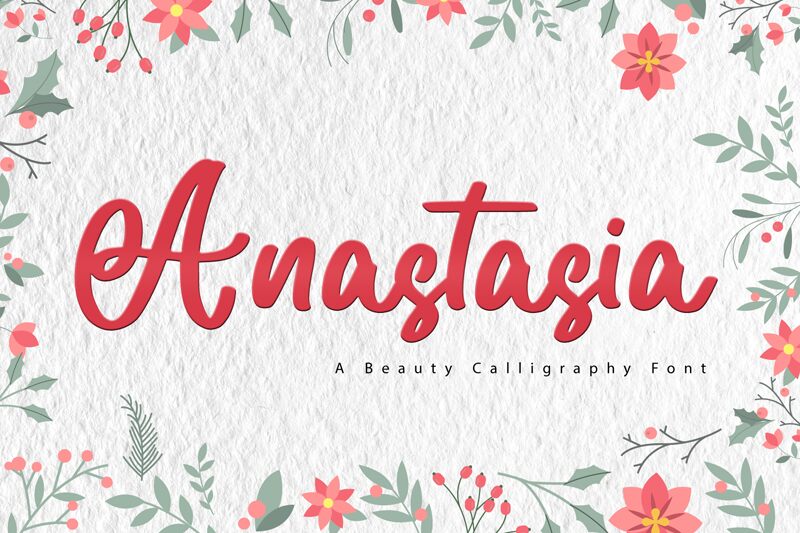 Anastasia Schriftart