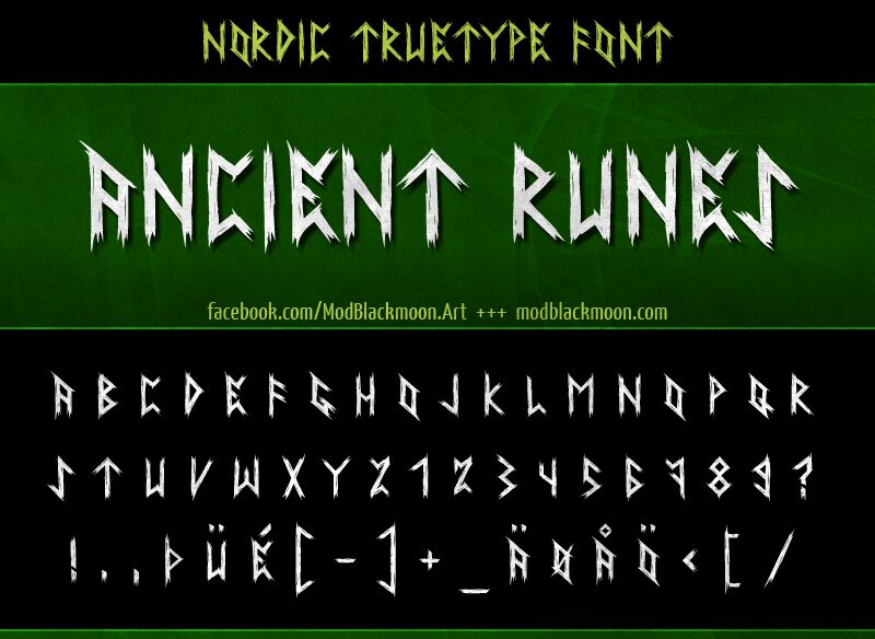 Ancient Runes Carattere