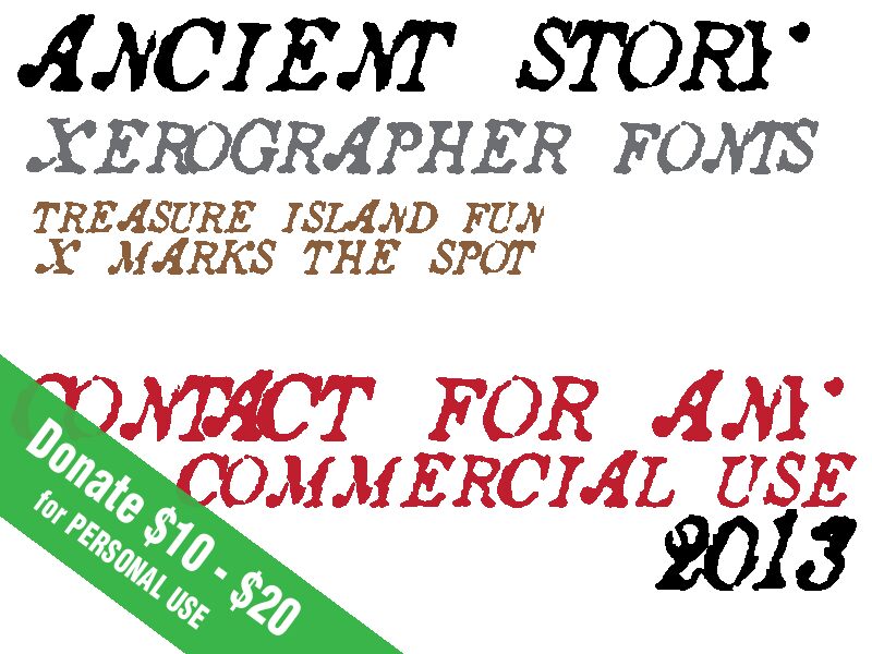 AncientStory Carattere