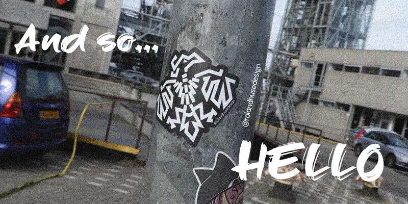 And so Hello Schriftart