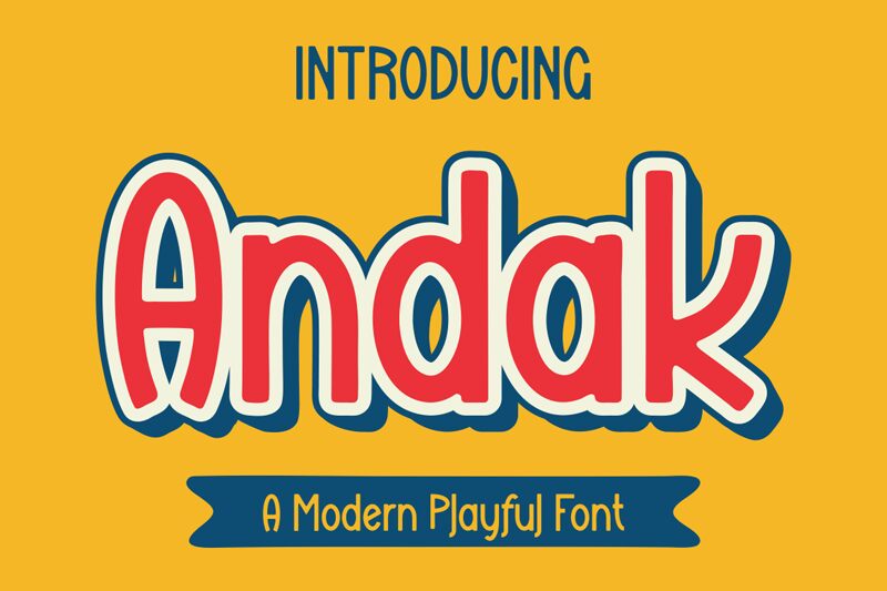 Andak Schriftart
