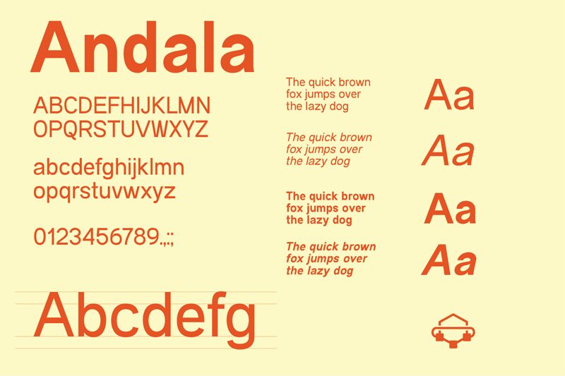 Andala Czcionka