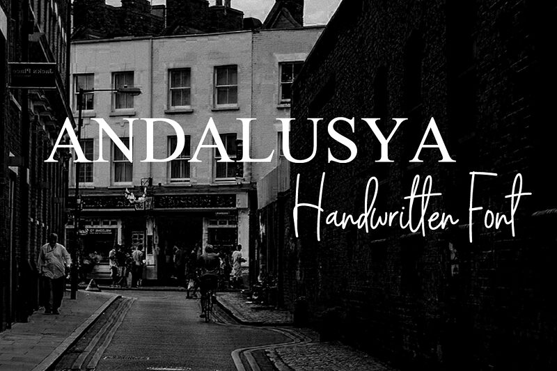 Andalusya Schriftart