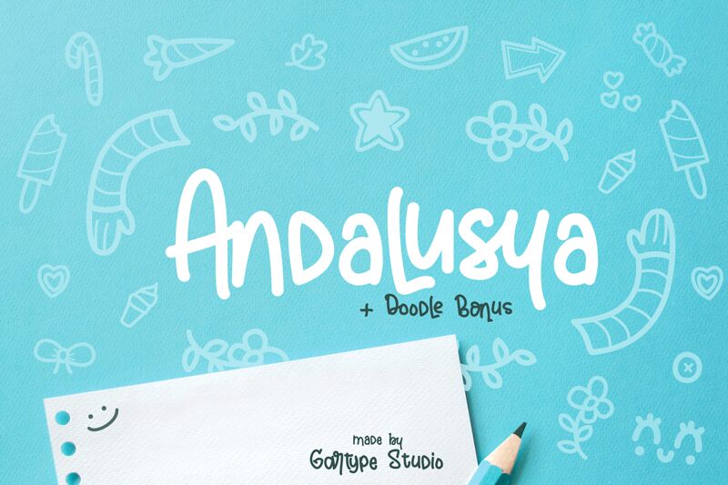 Andalusya Schriftart