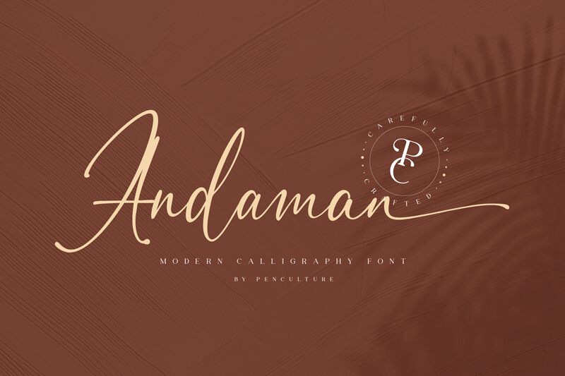 Andaman Schriftart