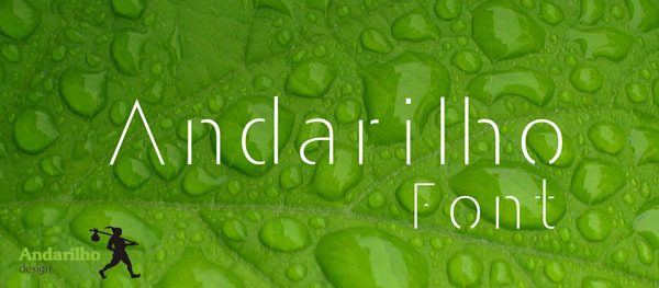 Andarilho Font Schriftart