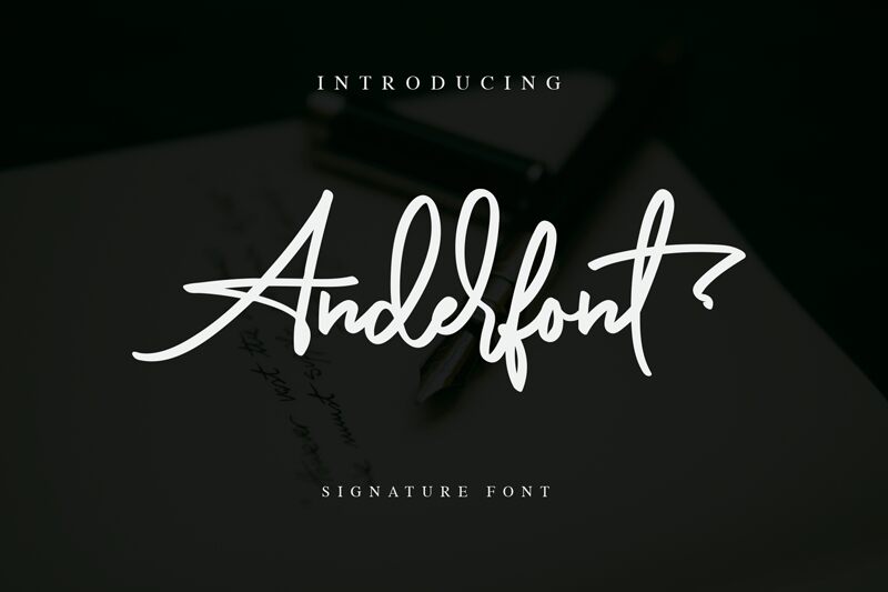 Anderfont Carattere