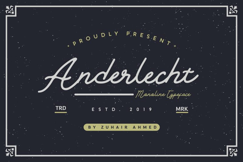 Anderlecht Font