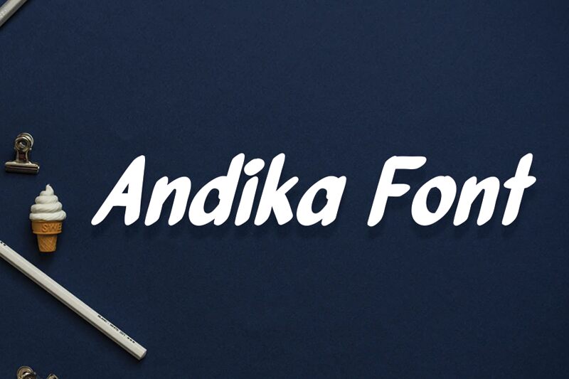 Andika Font Schriftart