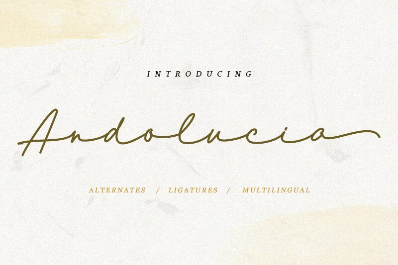 Andolucia Czcionka