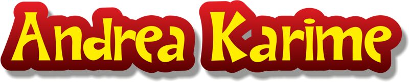 Andrea Karime Schriftart