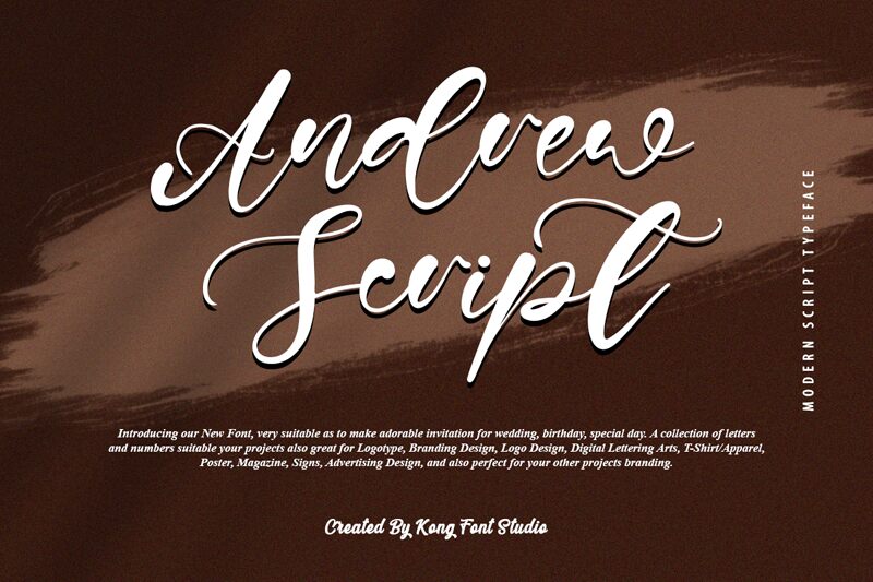 Andrew Script Carattere