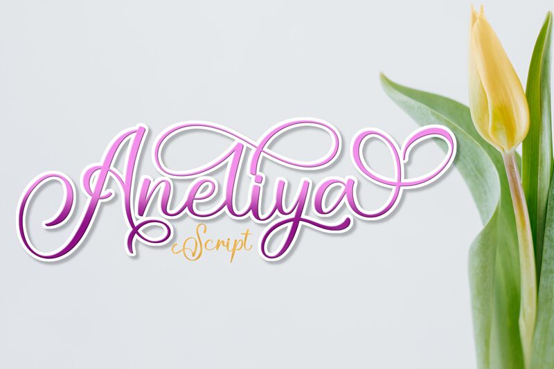 Aneliya フォント