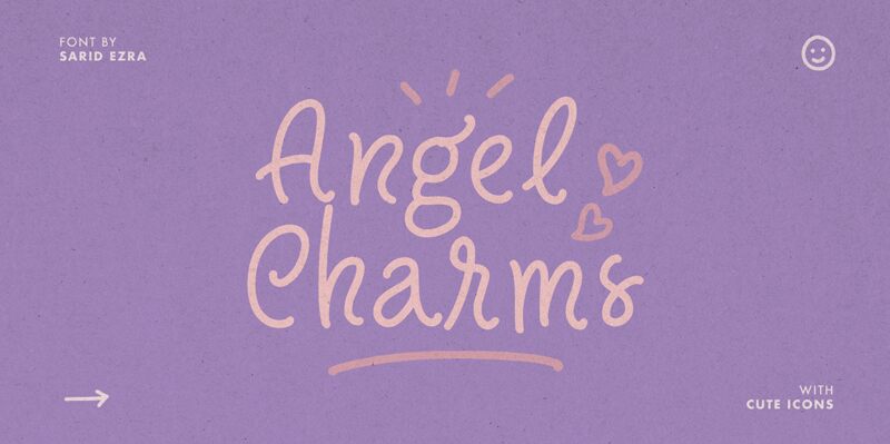 Angel Charms Schriftart