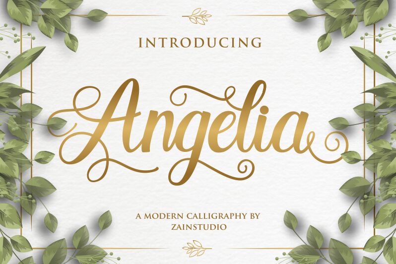 Angelia Czcionka