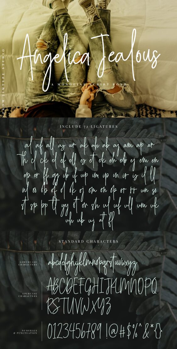 Angelica Jealous Carattere