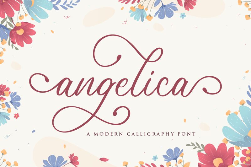 angelica font | Fonts2u.com